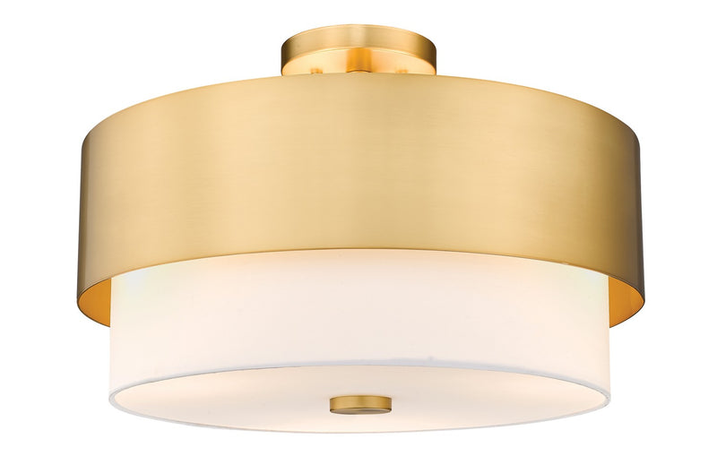 Z-Lite Counterpoint 495SF18-MGLD Ceiling Light - Modern Gold