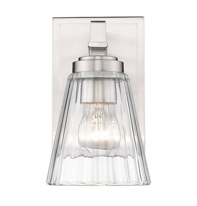 Z-Lite Lyna 823-1S-BN Wall Sconce Light - Brushed Nickel