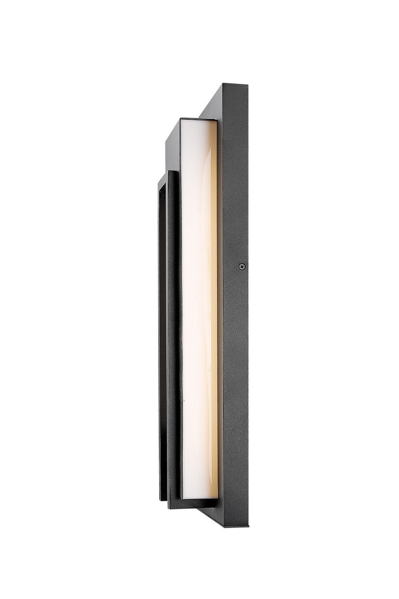 Z-Lite Lighting 520M-BK-LED Modern Keaton Outdoor Black