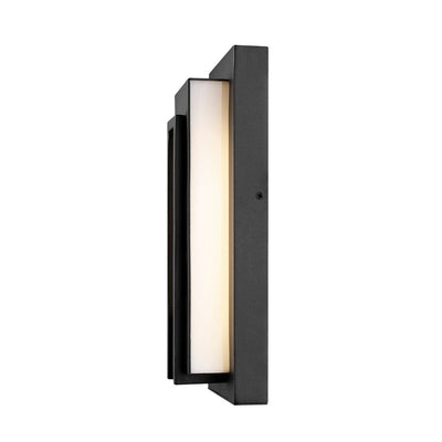 Z-Lite Lighting 520S-BK-LED  Keaton Modern Outdoor Black
