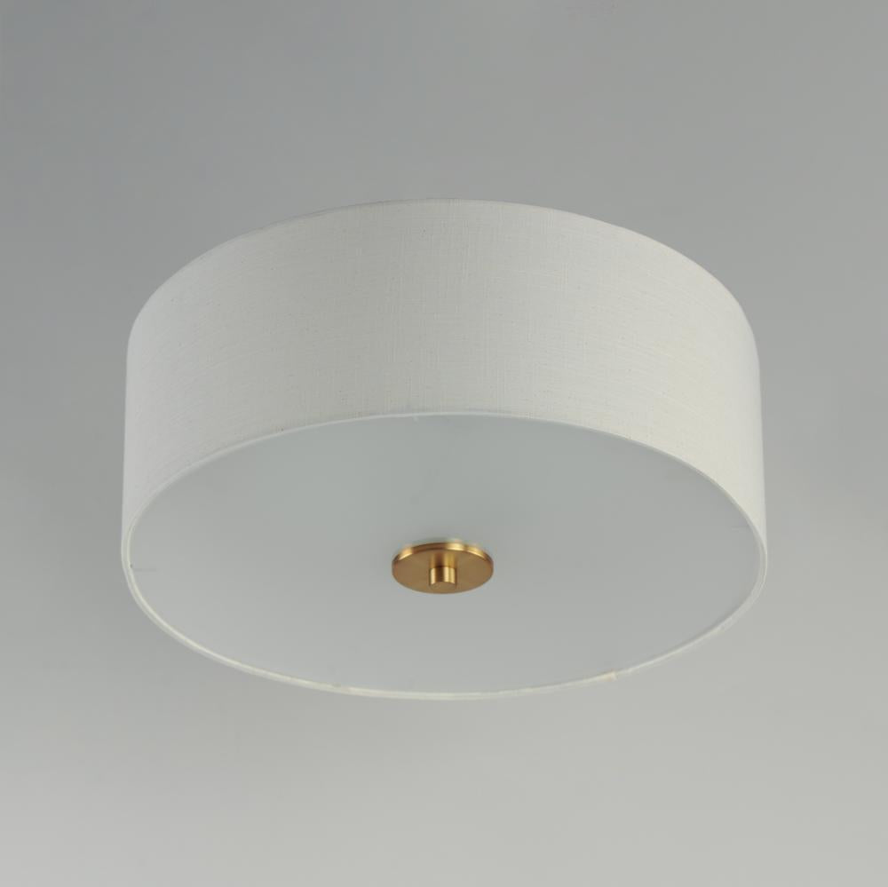 Maxim Lighting BONGO 10010OMNAB Flush Mount Americana - Brass