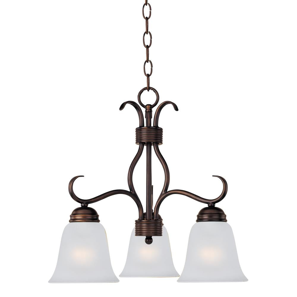 Maxim Lighting BASIX 10122FTOI Mini Chandelier Americana - Bronze