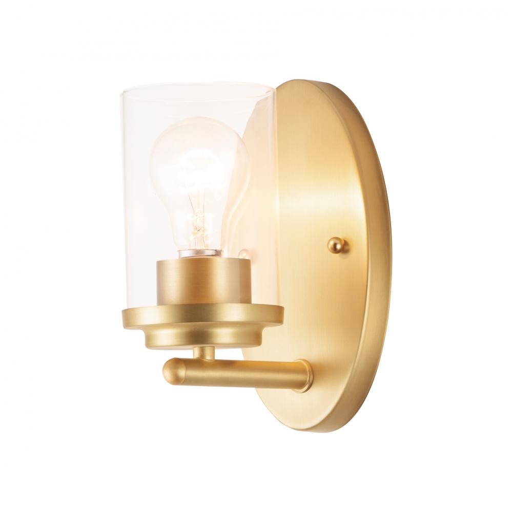 Maxim Lighting CORONA 10211CLSBR Bathroom Fixture Contemporary - Brass