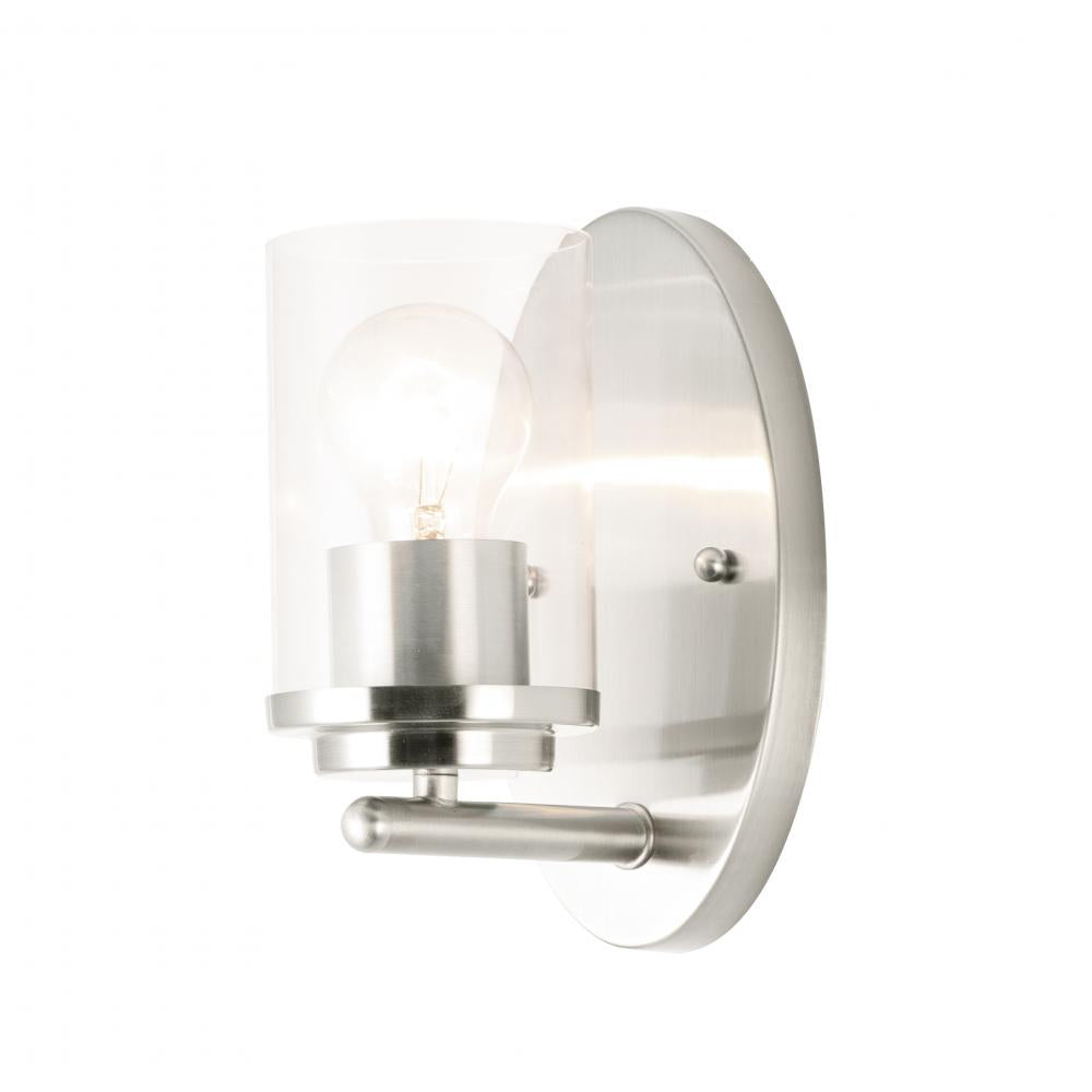 Maxim Lighting CORONA 10211CLSN Bathroom Fixture Contemporary - Nickel