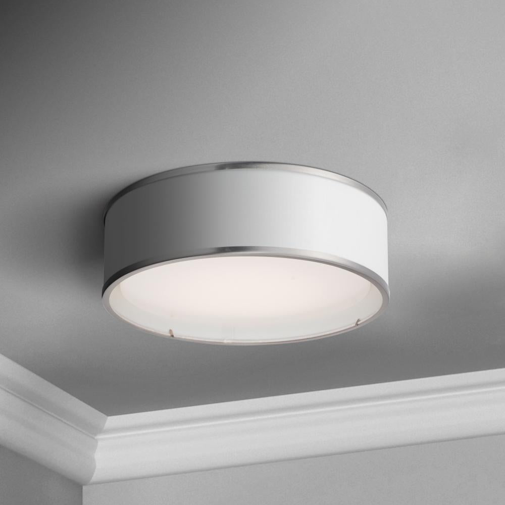 Maxim Lighting PRIME 10221WLSN Flush Mount Modern - Nickel