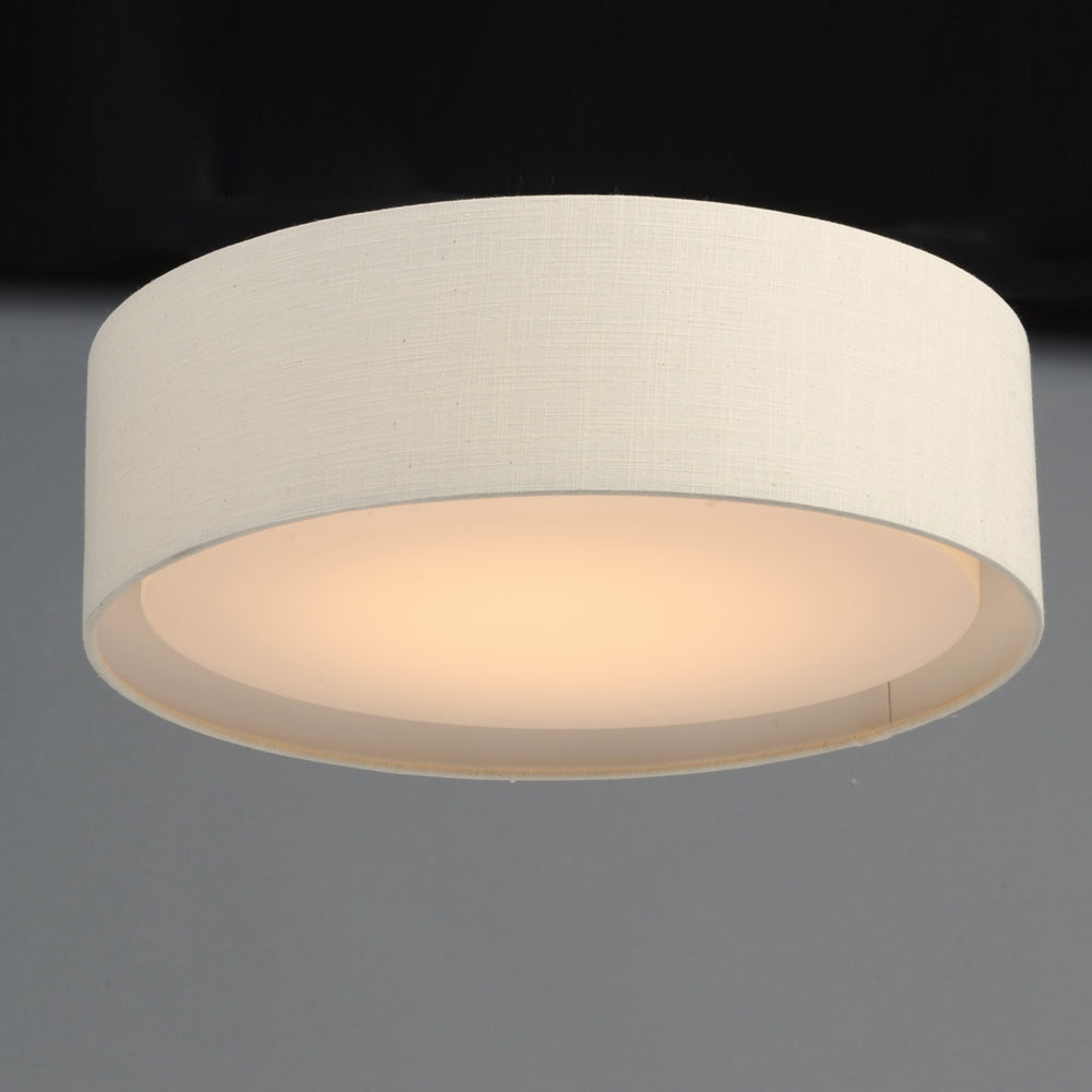 Maxim Lighting PRIME 10222OM Flush Mount Modern - White