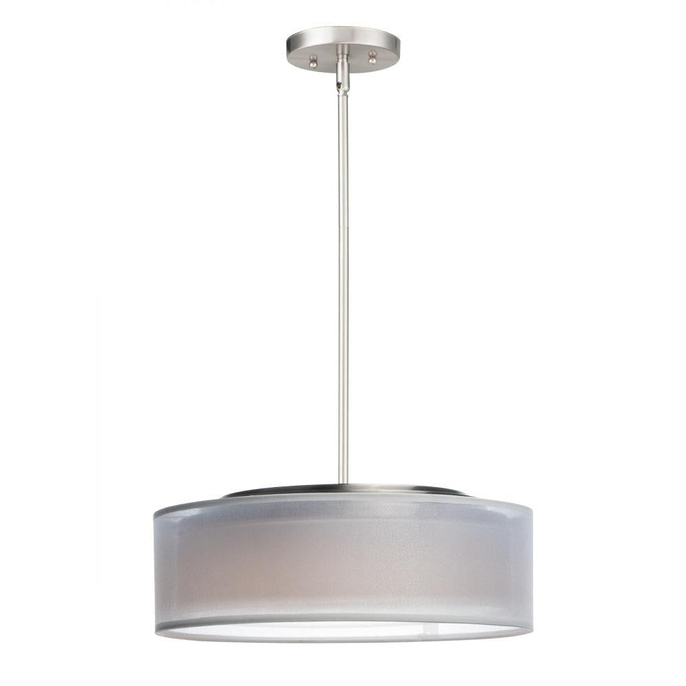 Maxim Lighting PRIME 10224WOSN Pendant Modern - Nickel