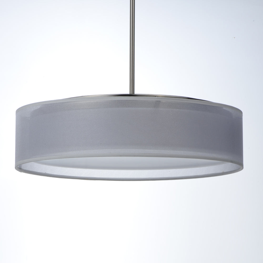 Maxim Lighting PRIME 10226WOSN Pendant Modern - Nickel