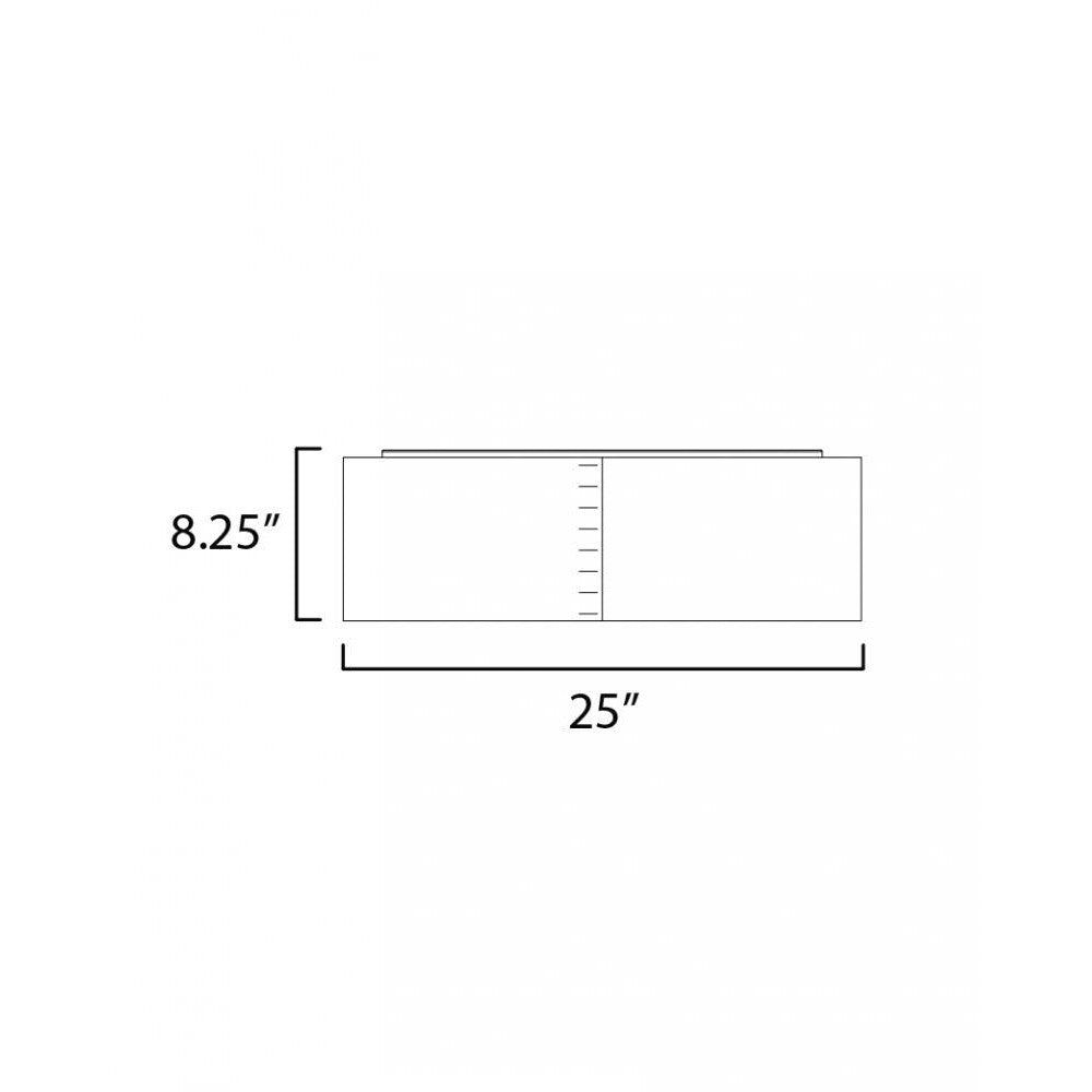 Maxim Lighting PRIME 10227OM Flush Mount Modern - White