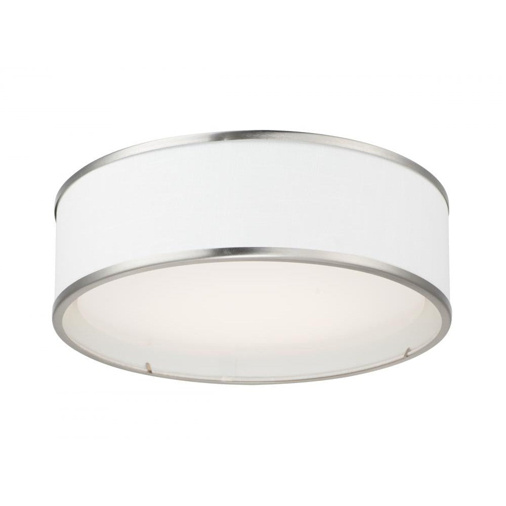 Maxim Lighting PRIME 10231WLSN Flush Mount Modern - Nickel