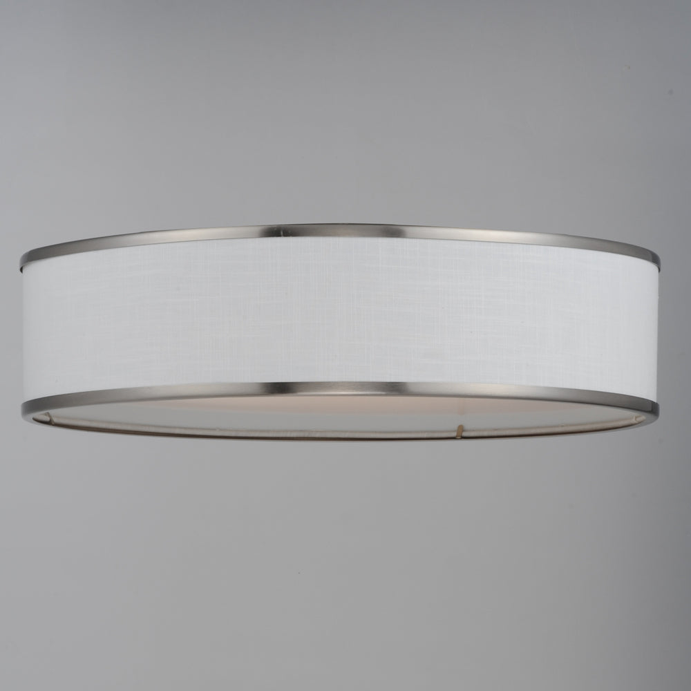 Maxim Lighting PRIME 10233WLSN Flush Mount Modern - Nickel