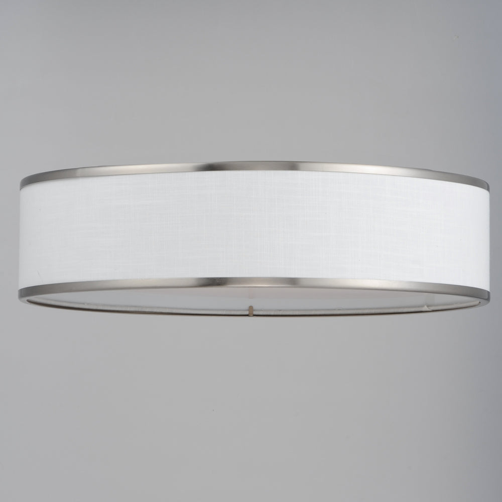 Maxim Lighting PRIME 10233WLSN Flush Mount Modern - Nickel