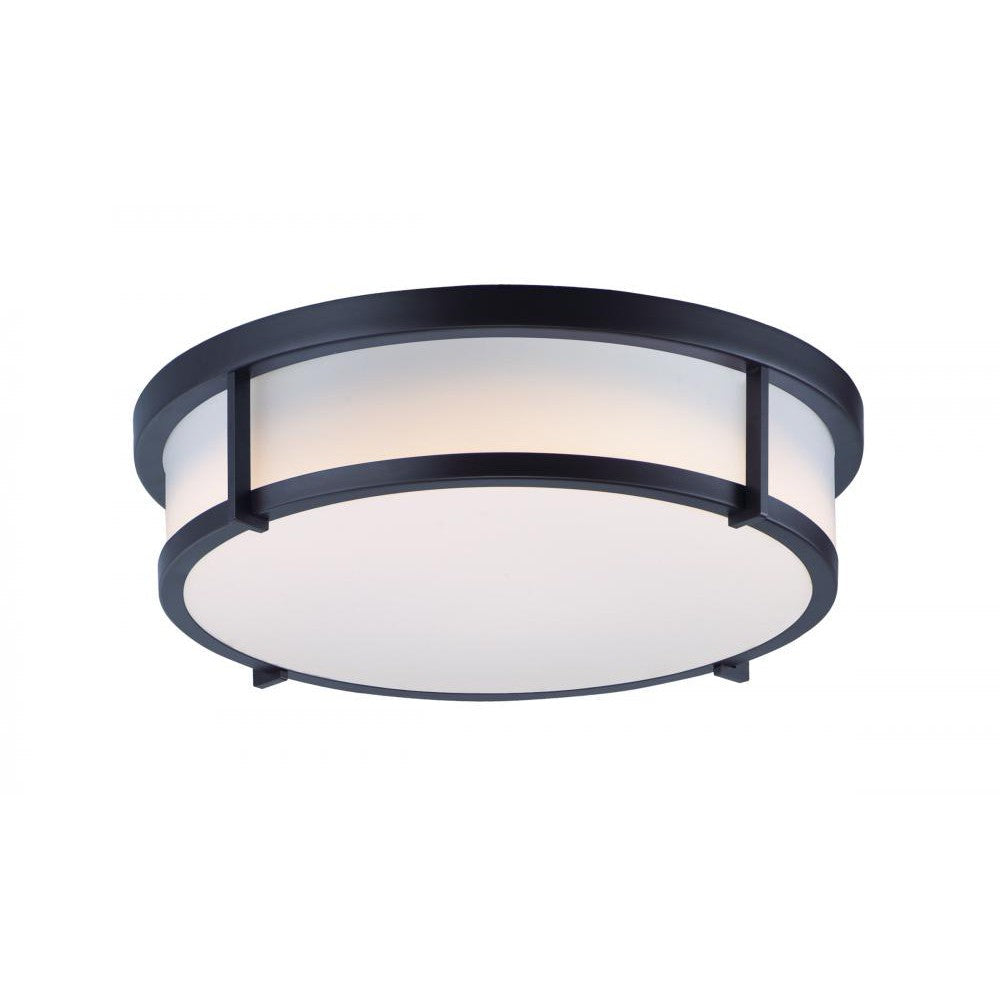 Maxim Lighting ROGUE E26 10270WTBK Flush Mount Transitional - Black