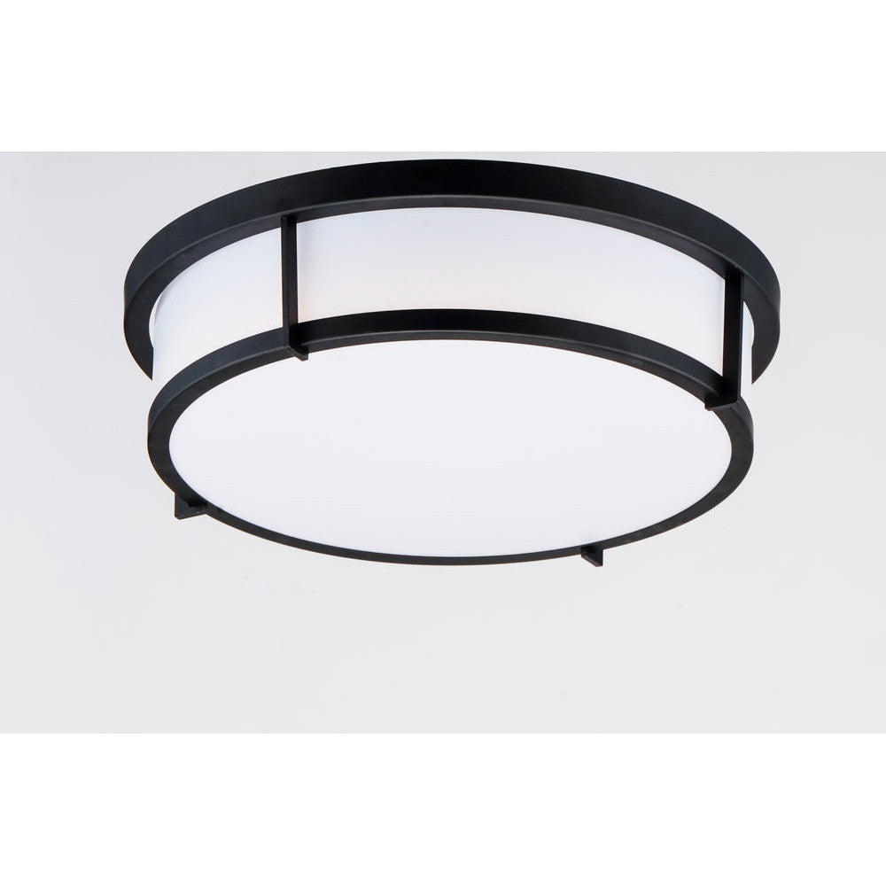 Maxim Lighting ROGUE E26 10270WTBK Flush Mount Transitional - Black