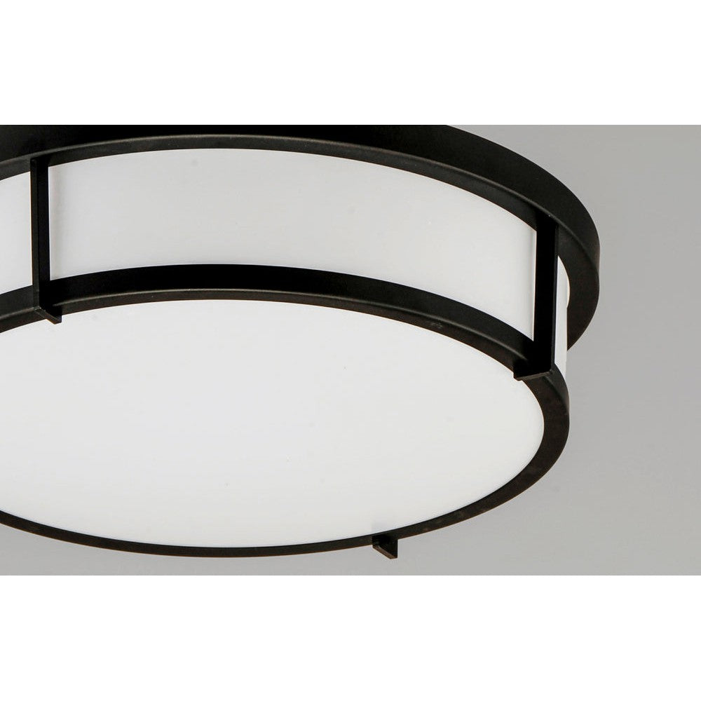 Maxim Lighting ROGUE E26 10270WTBK Flush Mount Transitional - Black