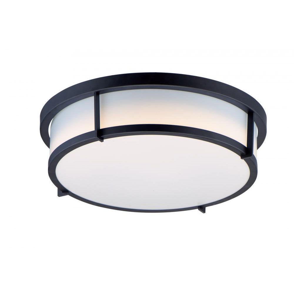 Maxim Lighting ROGUE E26 10272WTBK Flush Mount Transitional - Black