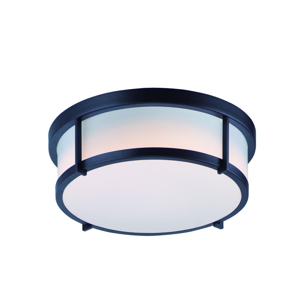 Maxim Lighting ROGUE LED 10273WTBK Flush Mount Transitional - Black