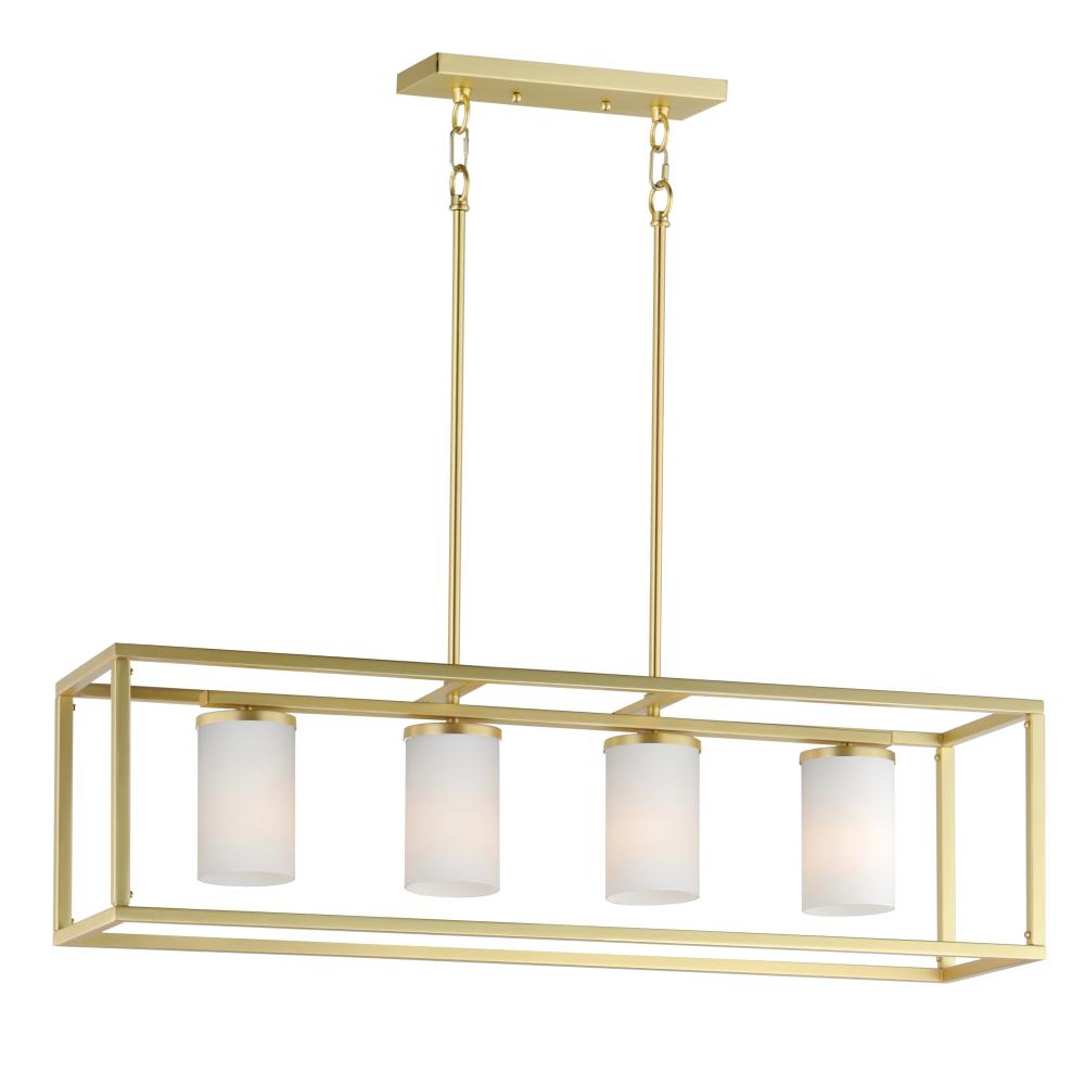 Maxim Lighting LATERAL 10288SWSBR Pendant Transitional - Brass