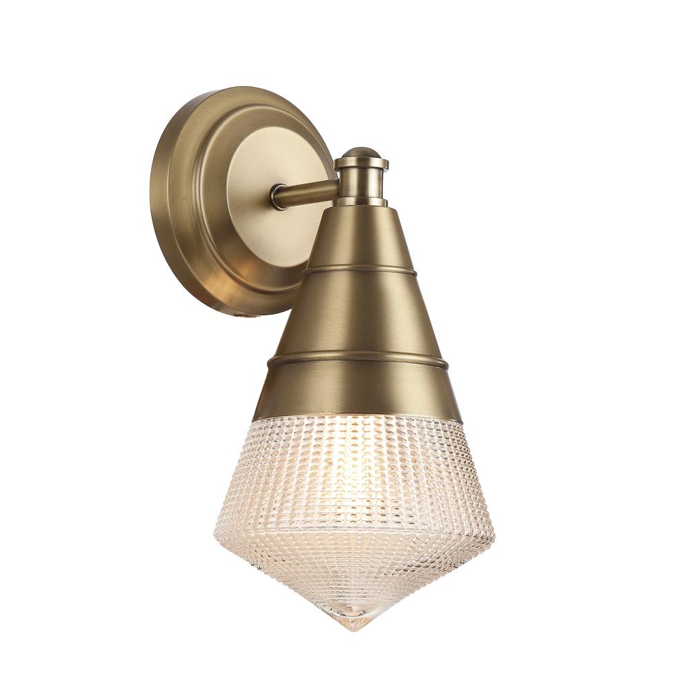 Maxim Lighting HARGREAVES 10391PRNAB Sconce - Brass