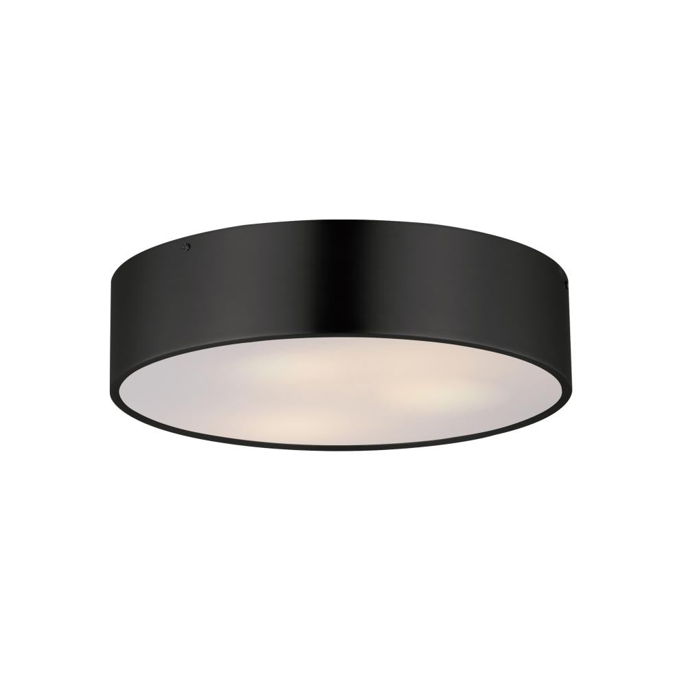 Maxim Lighting TOMMY 10496WTBK Flush Mount - Black