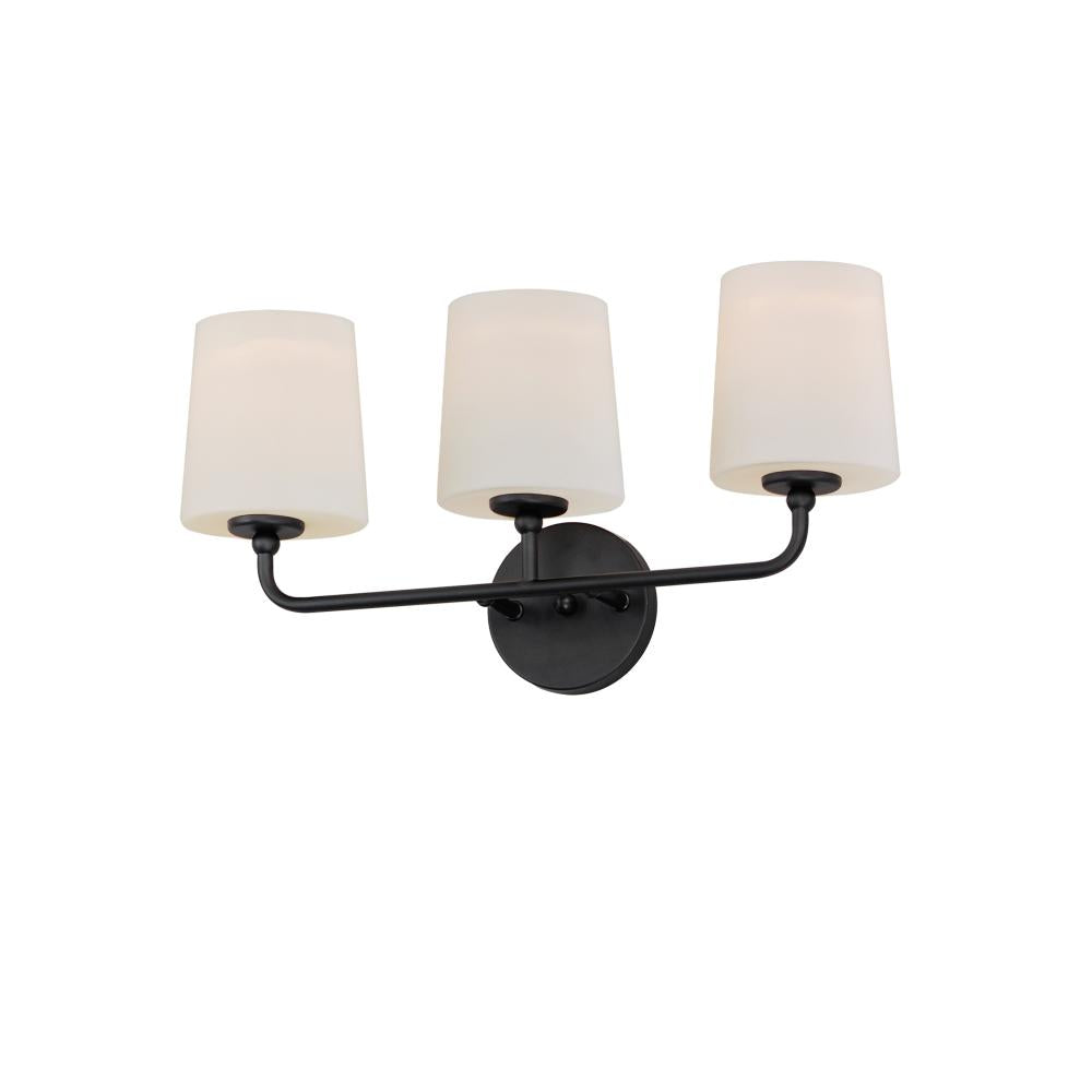 Maxim Lighting BRISTOL 12093SWBK Bathroom Fixture Traditional - Black