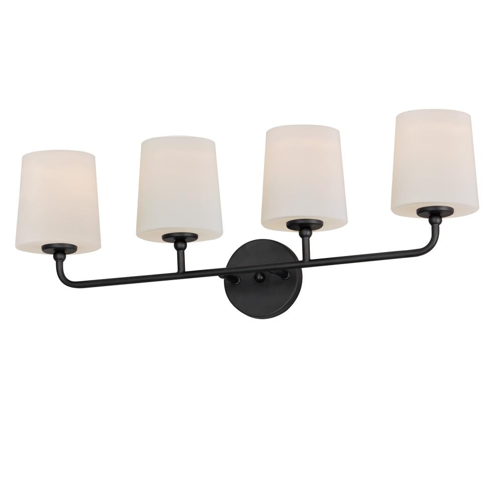 Maxim Lighting BRISTOL 12094SWBK Bathroom Fixture Traditional - Black