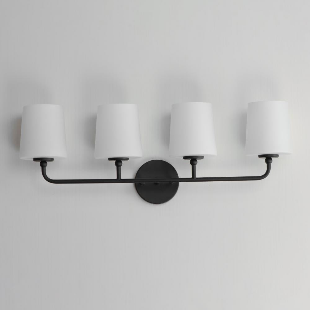 Maxim Lighting BRISTOL 12094SWBK Bathroom Fixture Traditional - Black