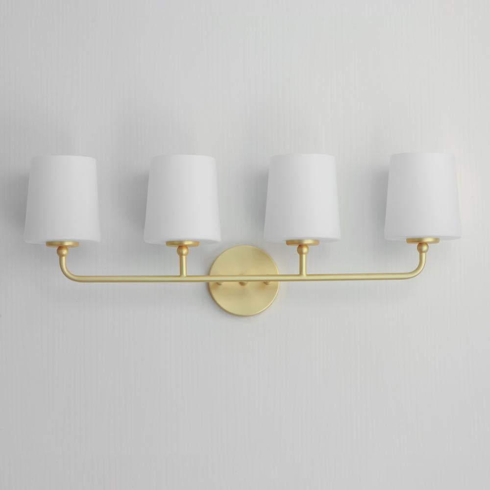 Maxim Lighting BRISTOL 12094SWSBR Bathroom Fixture Traditional - Brass