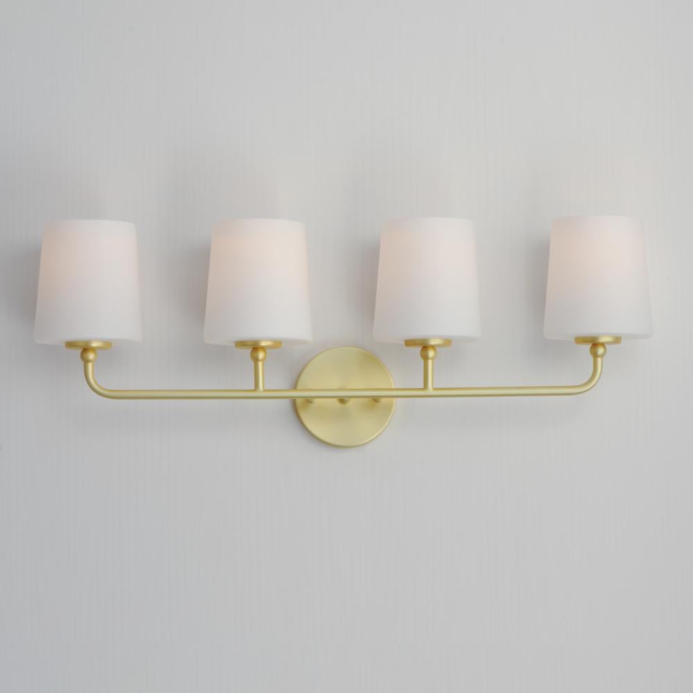 Maxim Lighting BRISTOL 12094SWSBR Bathroom Fixture Traditional - Brass