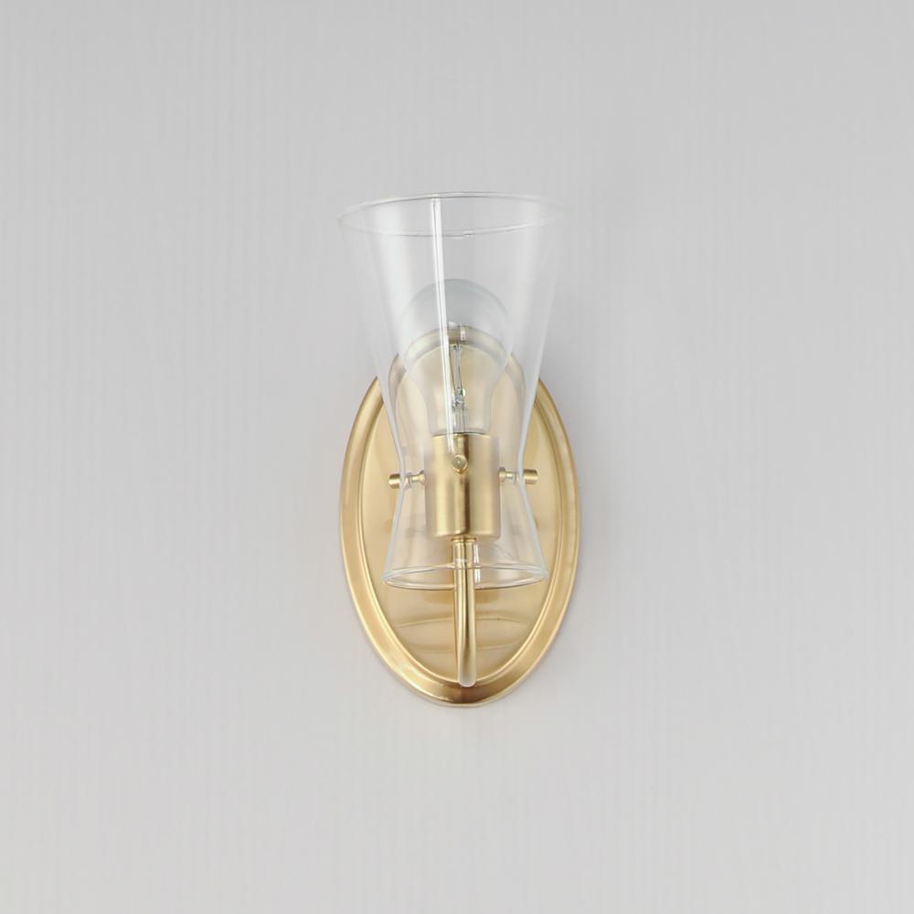 Maxim Lighting AVA 12481CLNAB Bathroom Fixture - Brass