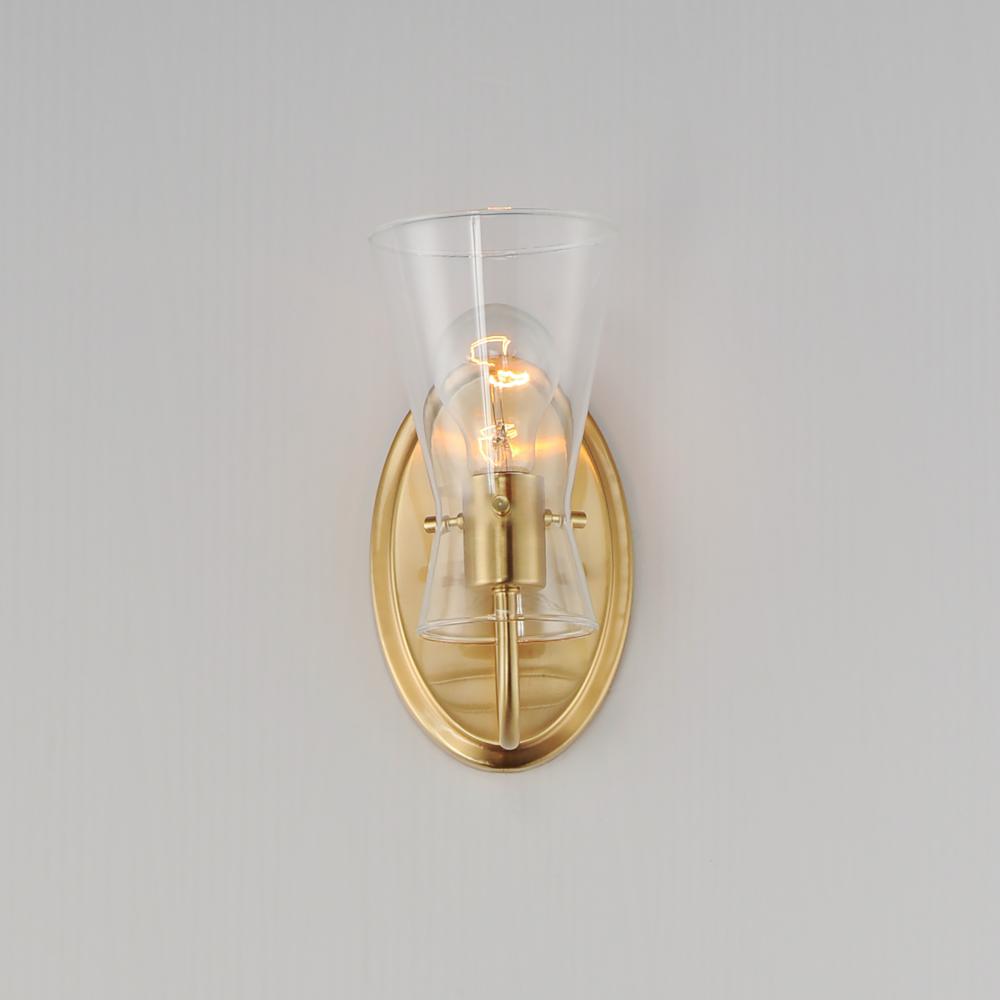 Maxim Lighting AVA 12481CLNAB Bathroom Fixture - Brass