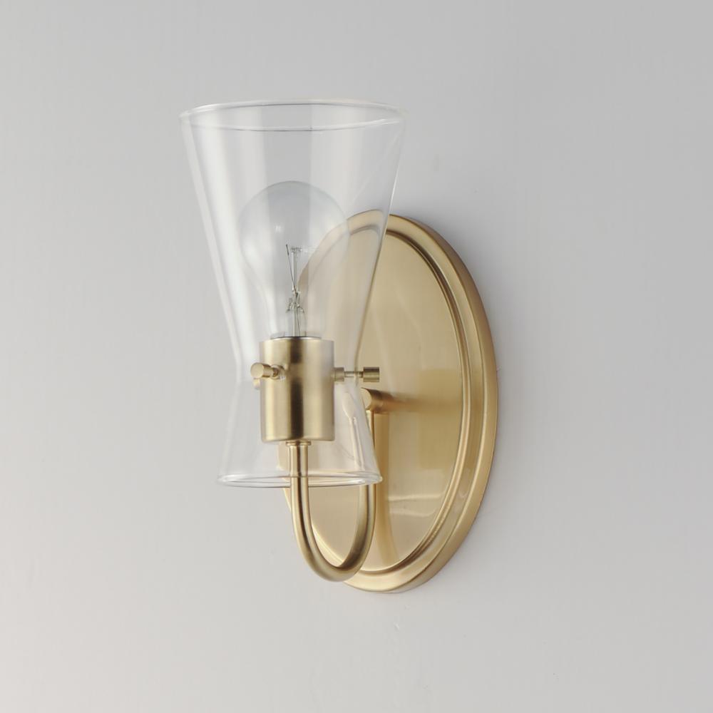 Maxim Lighting AVA 12481CLNAB Bathroom Fixture - Brass