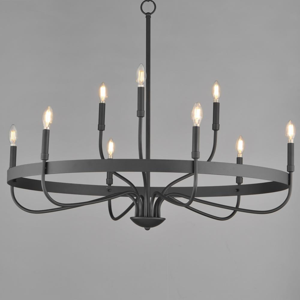 Maxim Lighting FRANKIE 14499BK Chandelier - Black