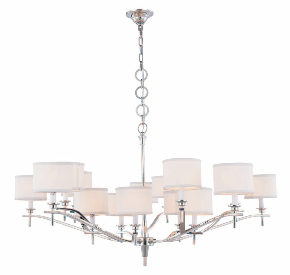 Elegant Lighting 1527G52PN Chandelier Transitional - Nickel