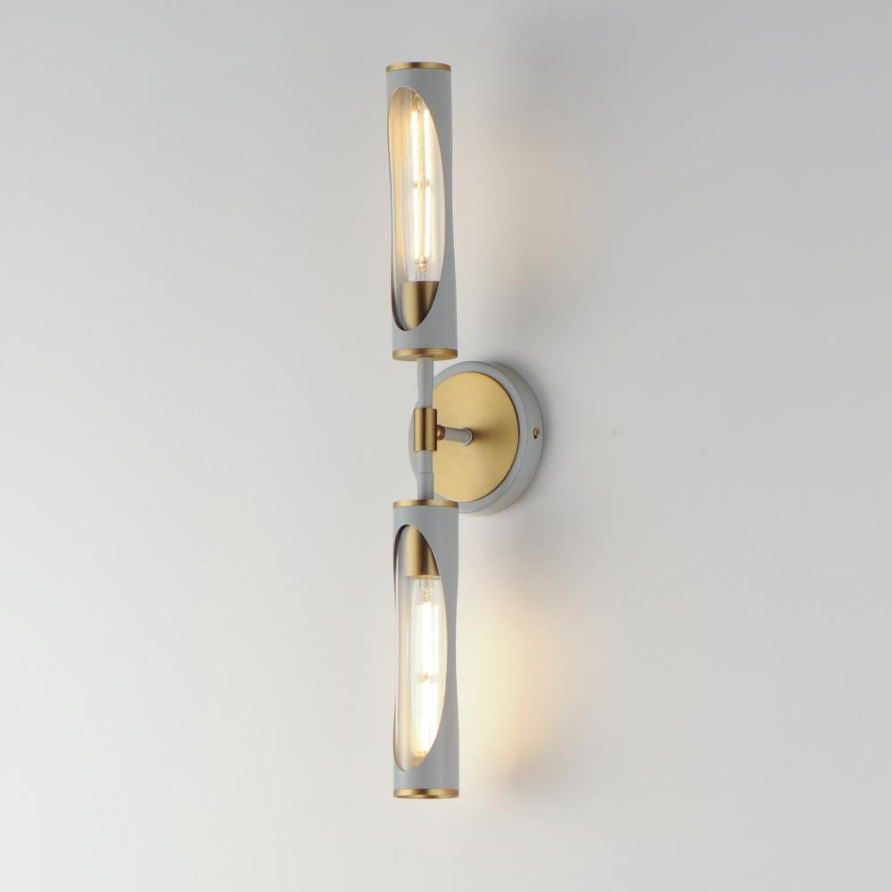 Maxim Lighting REGENT 16172CLLFGNAB Bathroom Fixture - Brass