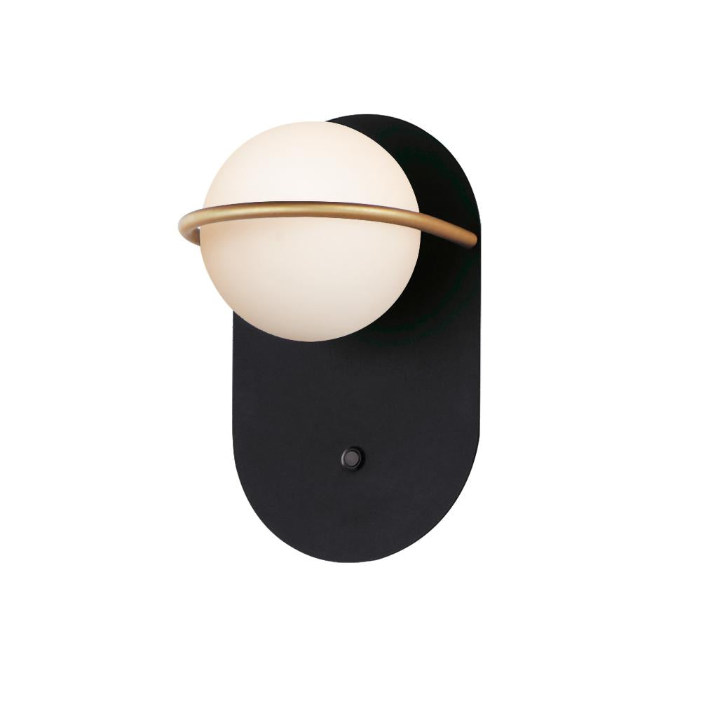 Maxim Lighting REVOLVE 21600SWBKGLD Bathroom Fixture Modern - Black Gold