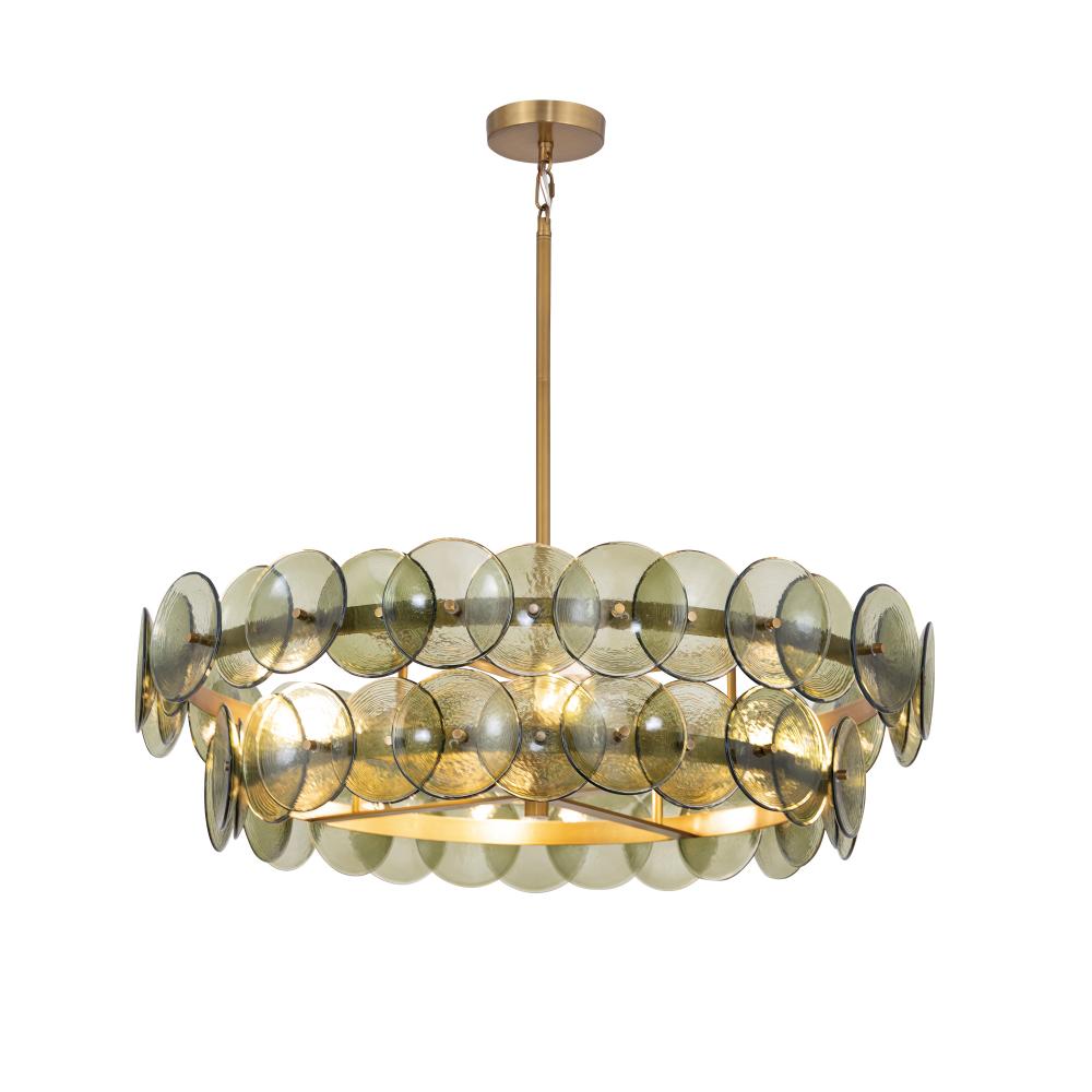 Maxim Lighting LOREN 21823GNWBR Chandelier - Brass