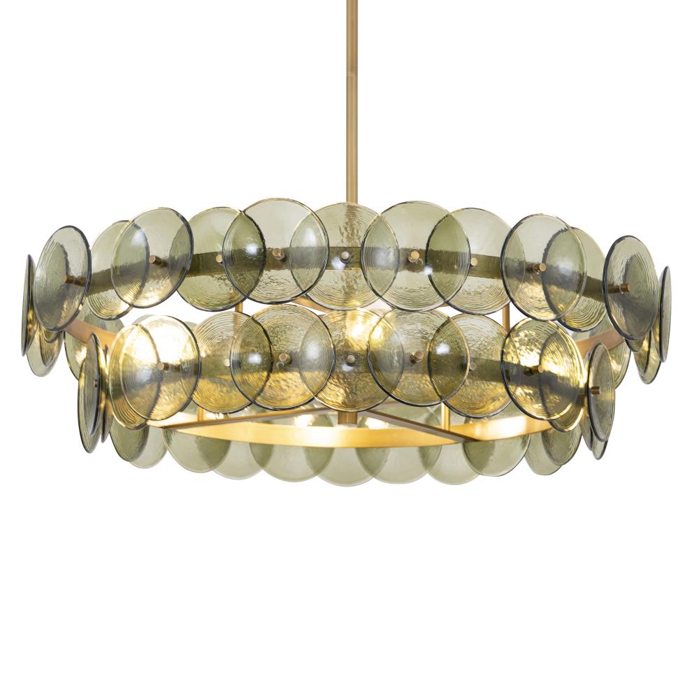 Maxim Lighting LOREN 21823GNWBR Chandelier - Brass