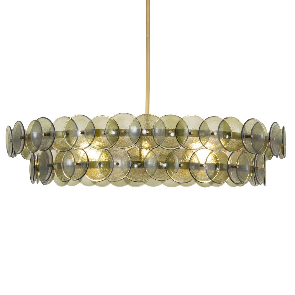 Maxim Lighting LOREN 21824GNWBR Chandelier - Brass