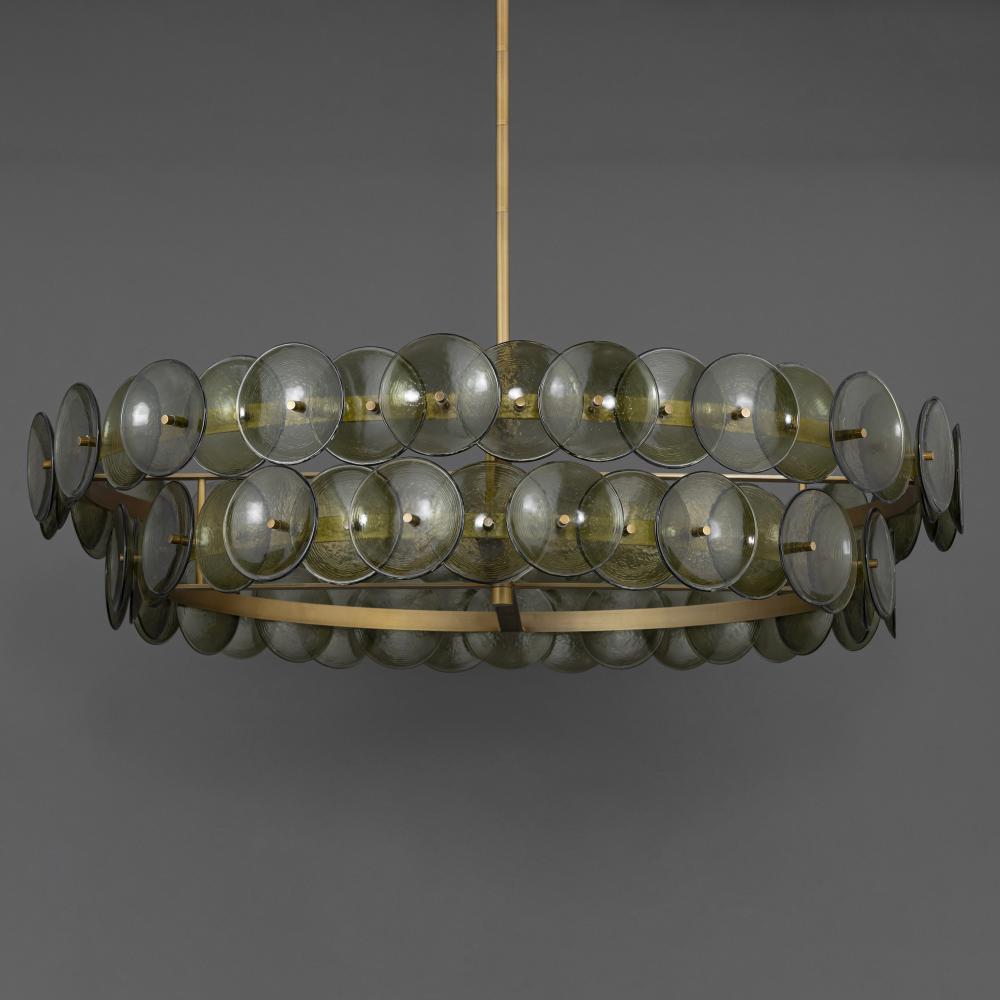 Maxim Lighting LOREN 21824GNWBR Chandelier - Brass