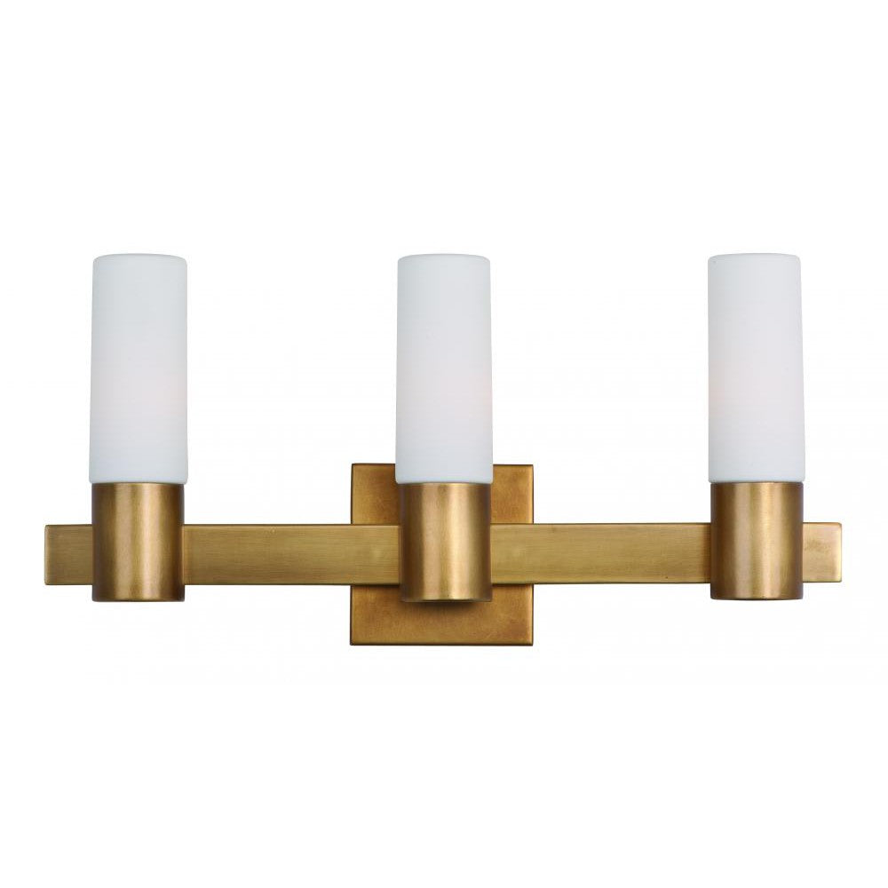 Maxim Lighting CONTESSA 22413SWNAB Bathroom Fixture Contemporary - Brass