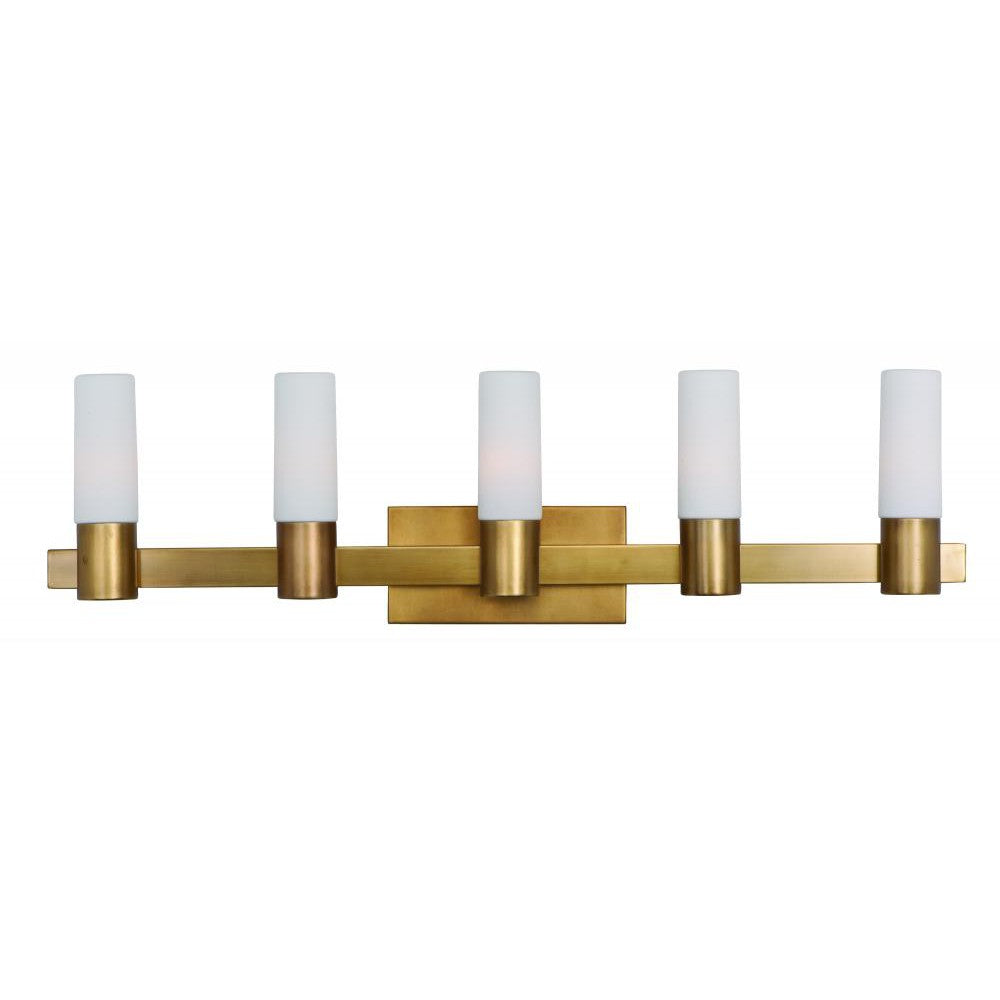 Maxim Lighting CONTESSA 22415SWNAB Bathroom Fixture Contemporary - Brass