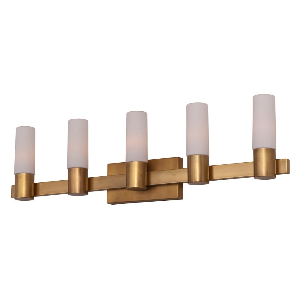 Maxim Lighting CONTESSA 22415SWNAB Bathroom Fixture Contemporary - Brass