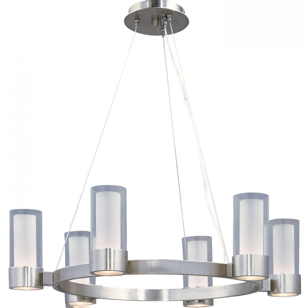 Maxim Lighting SILO 23077CLFTPC Chandelier Contemporary - Chrome