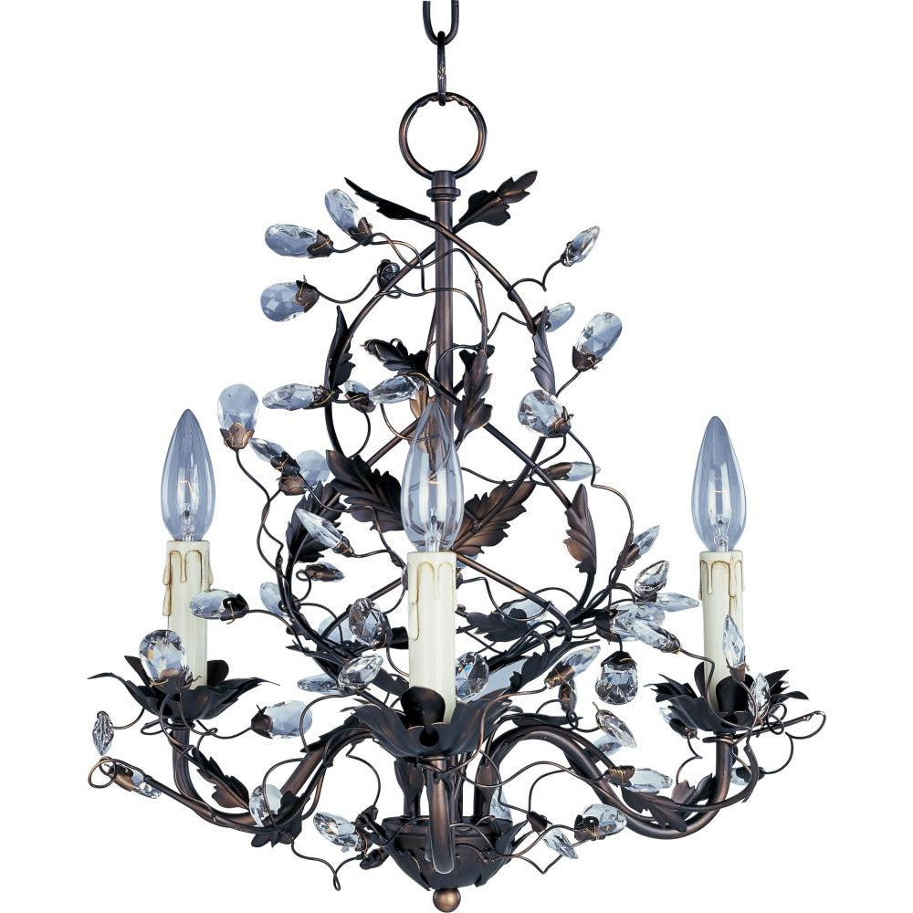 Maxim Lighting ELEGANTE 2850OI Mini Chandelier Contemporary - Bronze