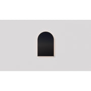 Oxygen Lighting AVIOR 3-0105-15 Arched Lighted Mirror 24 Inch x 36 Inch  - Black Frame