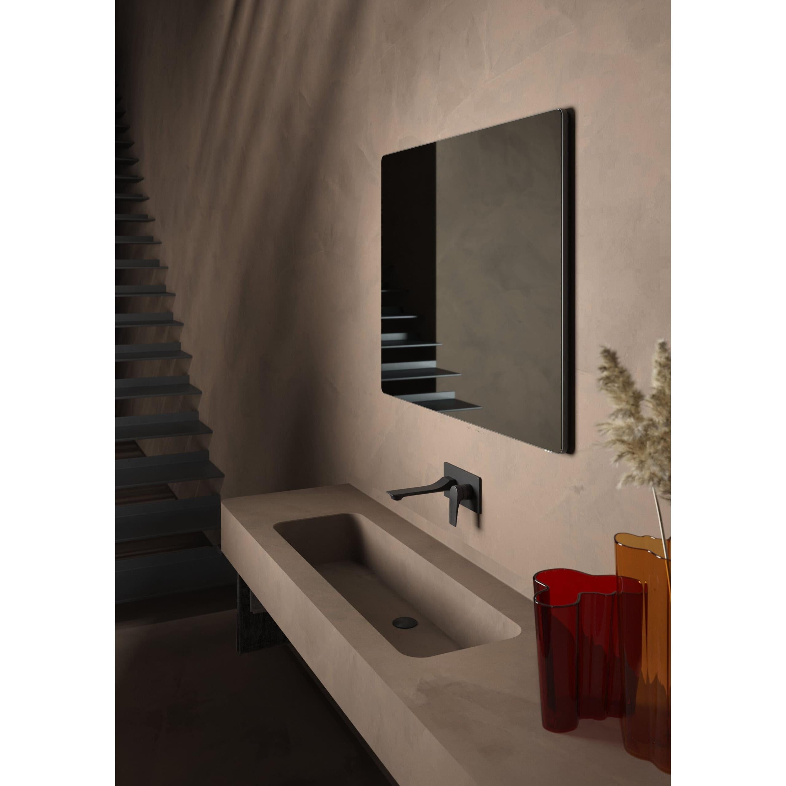 Oxygen Compact 3-0401-15 LED Lighted LED Mirror 36 Inch x 24 Inch - Black (Open Box)