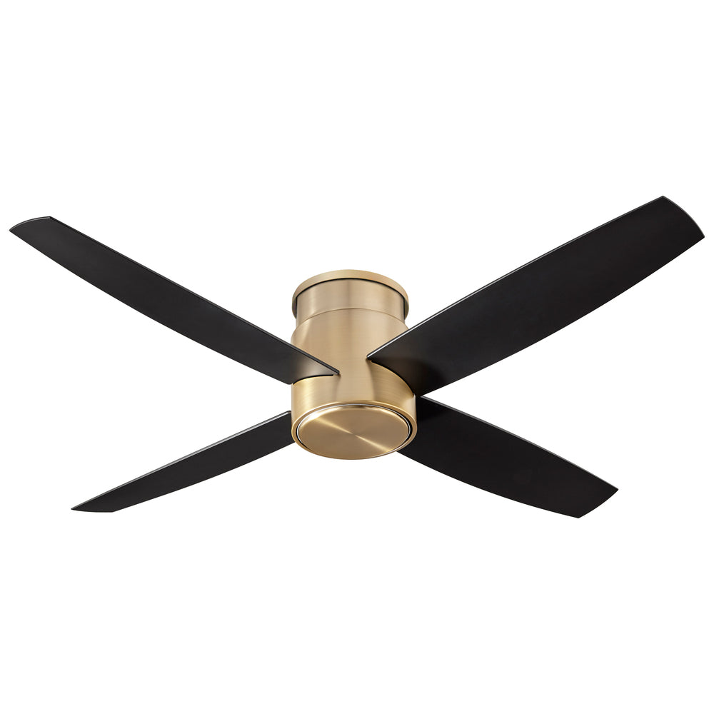 Oxygen Lighting OSLO HUGGER 3-102-40 Fan Traditional - Aged Brass