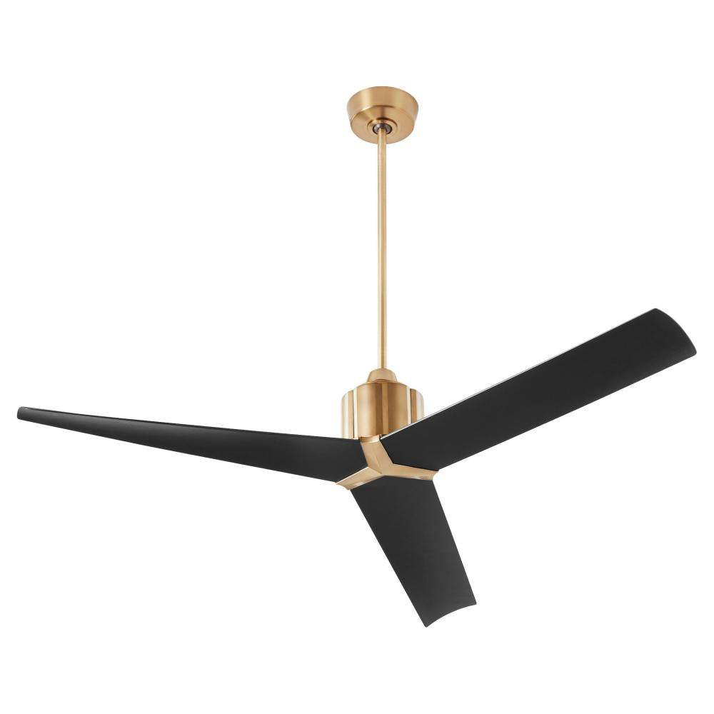 Oxygen Lighting STRATO 3-117-415 Fan - Aged Brass