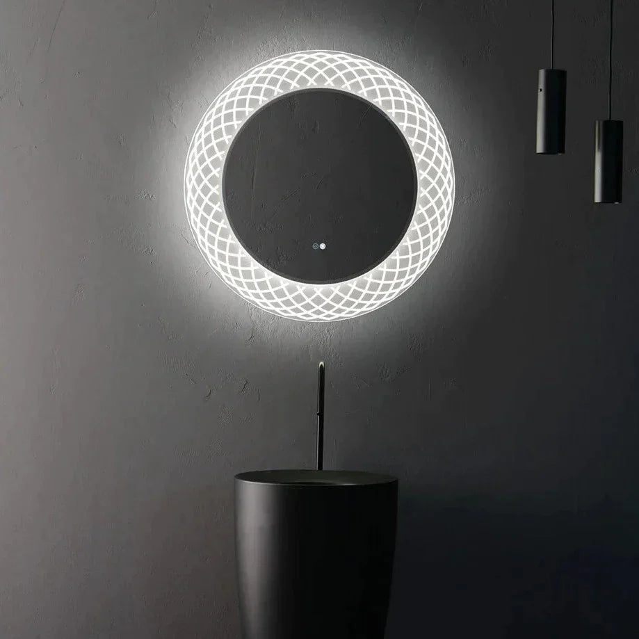 Oxygen PERLA 3-1203-0 Modern Lighted LED Mirror, Light Color CCT Selectable, 48 inch